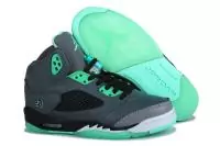 nouveau jordan 5 air 2019U femme chaussures limited edition francaise hot sale gris vert